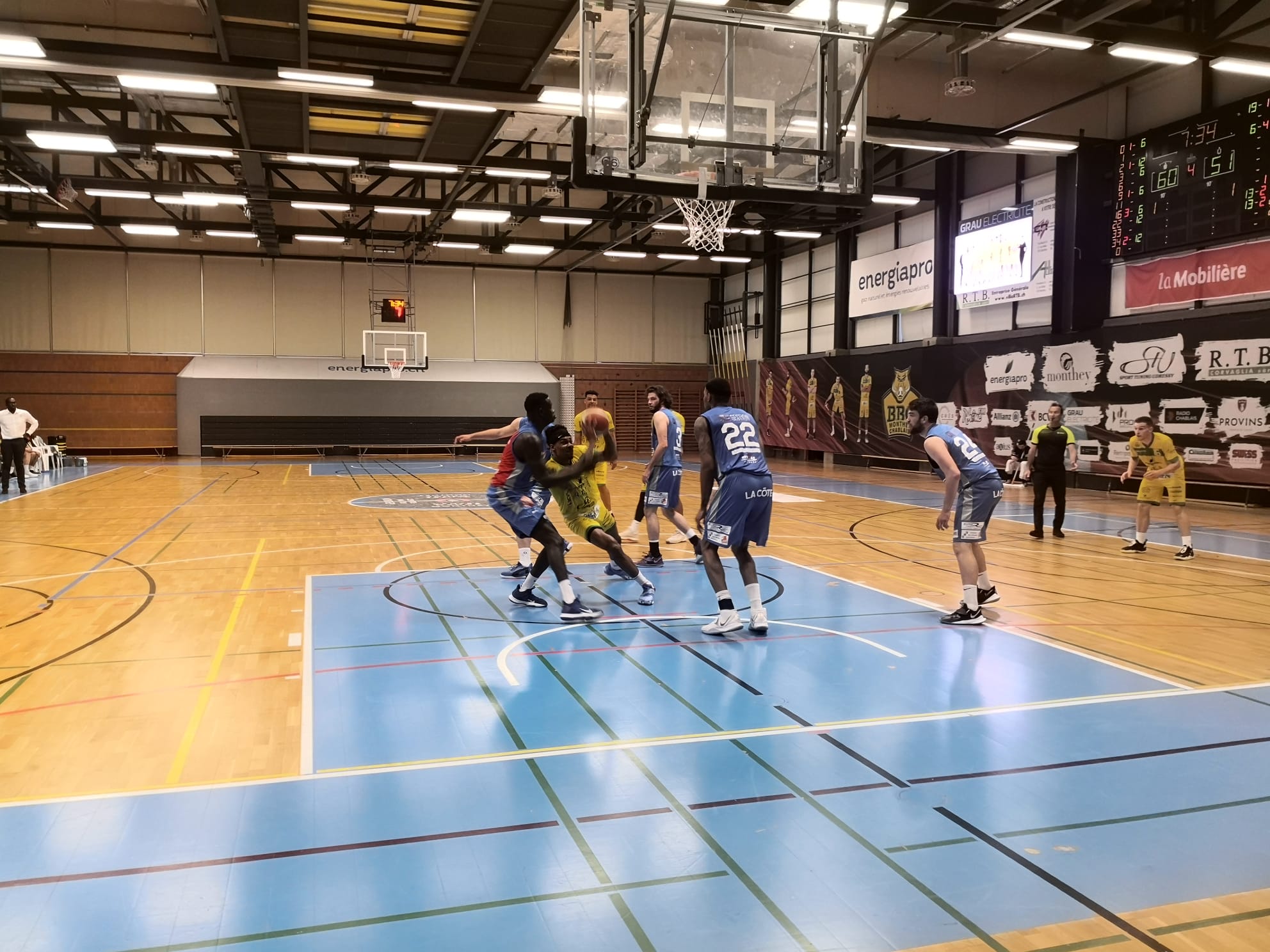 Basket: Le BBC Monthey-Chablais enchaine en championnat